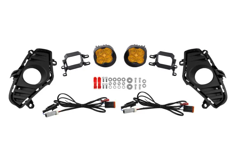Diode Dynamics 22-25 Toyota Rav4 Ss3 Fog Light Kit - Yellow Sport 1