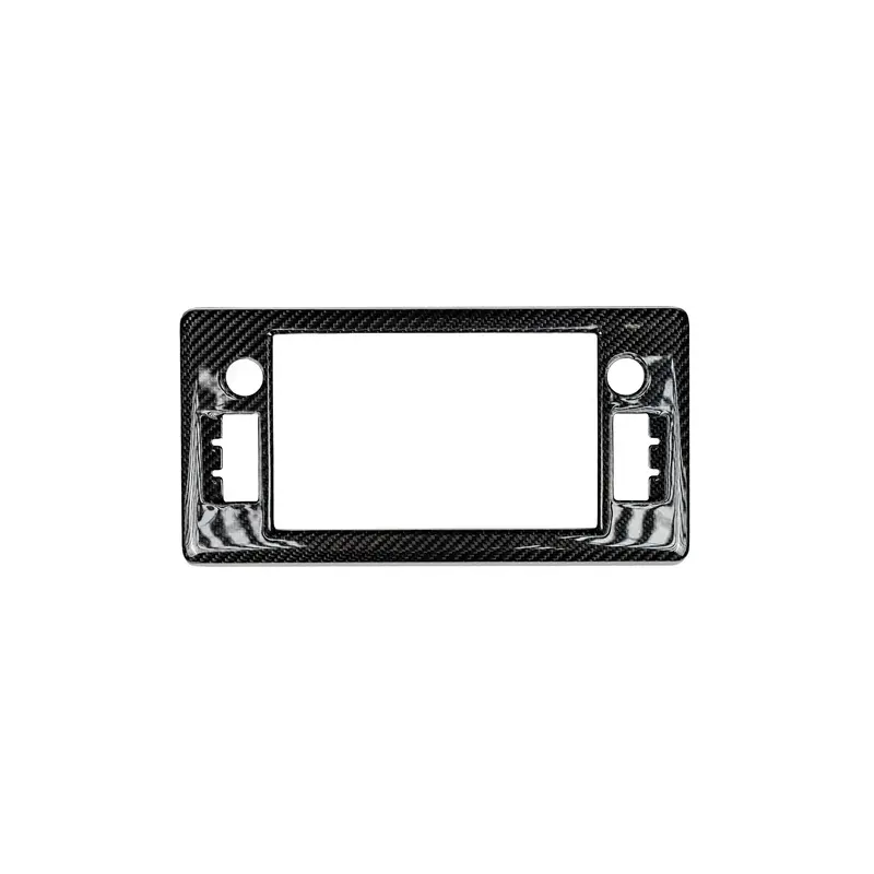 Driven.Media Carbon Fiber Radio Bezel Cover - 2022+ Toyota Gr86 / Subaru Brz 1