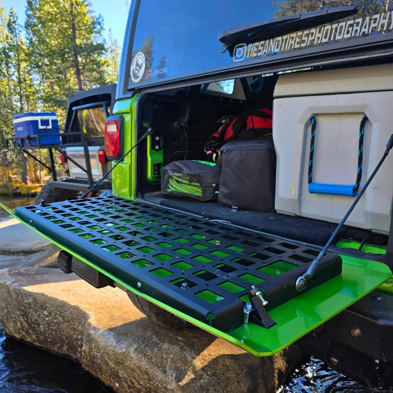 Drop Down Tailgate For Jeep Jl/Jlu 2018+ By Gatekeeper Off-Road 1