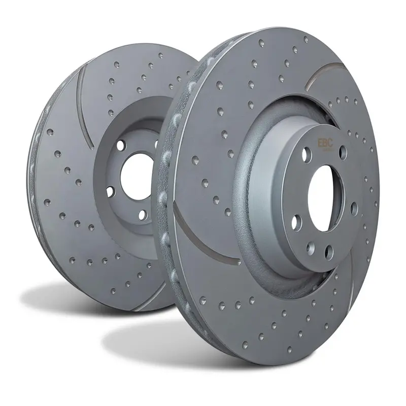 Ebc Brakes 3Gd Sport Dimpled/Slotted Front Brake Rotors - Sti 2004 1