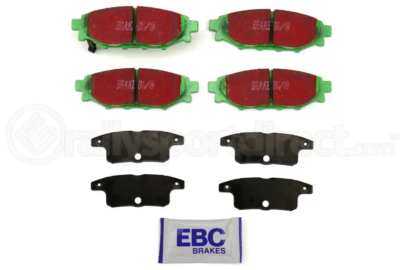 Ebc Brakes Greenstuff Rear Brake Pads - 09-13 Fxt ,08-21 Wrx W/ Steel Calipers 1