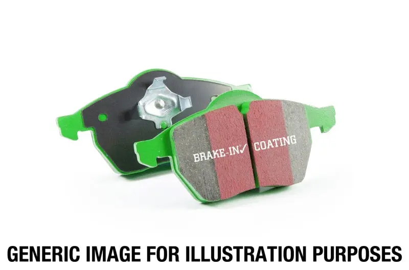 Ebc Greenstuff Rear Brake Pads - 2022+ Wrx Mt W/ Manual E-Brake, 13-21 Brz, 2022+Brz 1