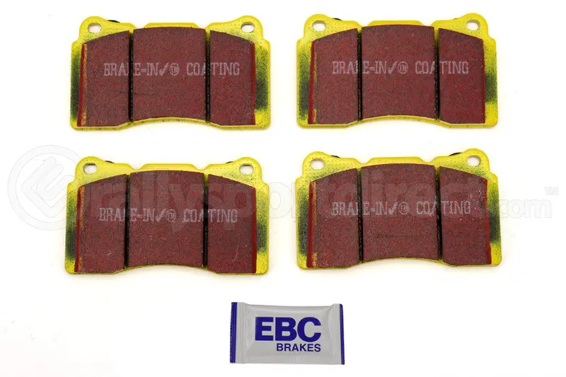 Ebc Yellowstuff Street And Track Brake Pads - Front - 04-17 Sti, 17-21 Brz W/ Brembos, 2022+ Brz W/ Brembos 1