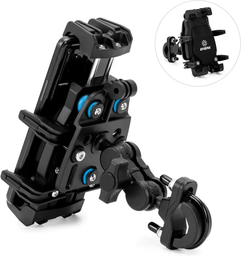Emerk Phone Mount For Motorcycle & Bicycle 1