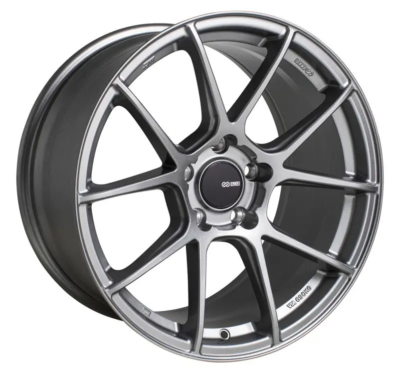 Enkei Ts-V 18X9.5 5X114.3 38Mm Offset 72.6Mm Bore Storm Grey Wheel 1