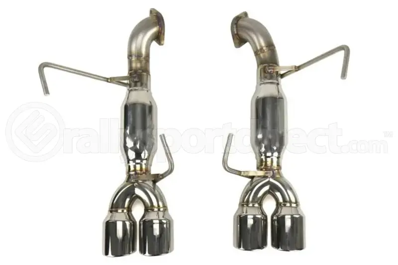 Ets Axle Back Exhaust Polished Tips - W/ Mufflers - 2022+ Wrx 1