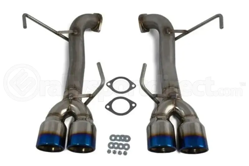 Ets Extreme Axle Back Double Wall Burnt Blue Tips - W/ No Mufflers - 2022+ Wrx 1