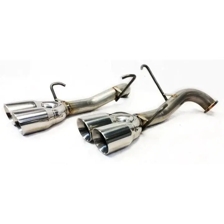 Ets Extreme Axle Back Double Wall Polished Tips - W/ No Mufflers - 2022+ Wrx 1