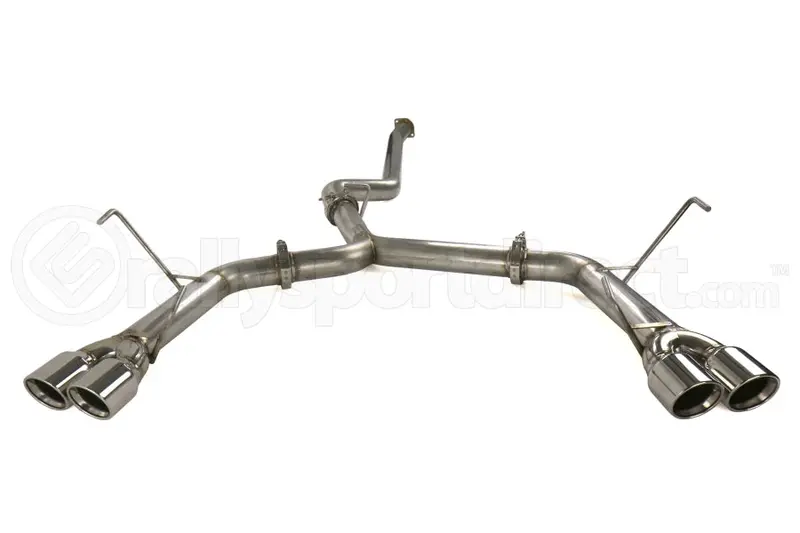 Ets Extreme Catback Exhaust System Polished Tips With Resonator - Wrx / Sti 2015 - 2021 1