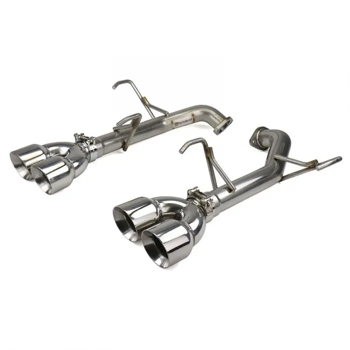 Factionfab Axle Back Exhaust - Polished Tips - 2011-2014 Wrx Sedan, 2011-2014 Sti Sedan 1