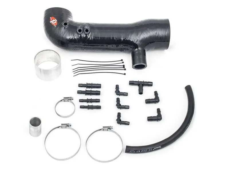 Forced Performance 84Mm Turbo Inlet Hose - Black - 2002-2007 Wrx, 2004-2021 Sti, 2004-2008 Forester Xt 1