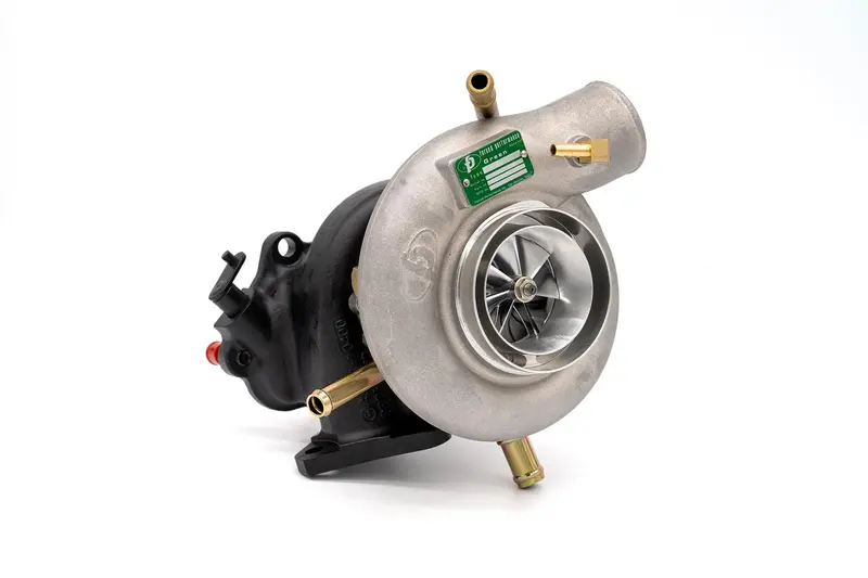 Forced Performance Green Turbocharger - 84Mm Inlet - External Wg W/Oil Line - 04-21 Sti, 02-07 Wrx 1