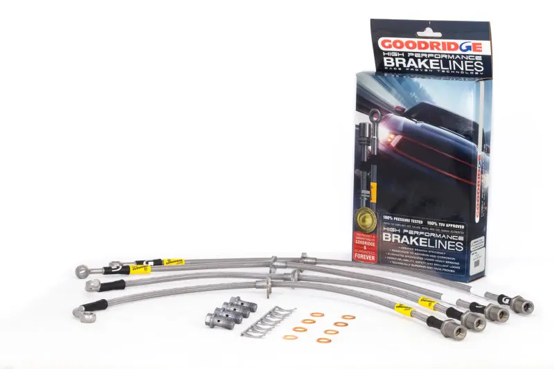 Goodridge Stainless Steel Brake Line Kit - 2014-2017 Forester Xt 1