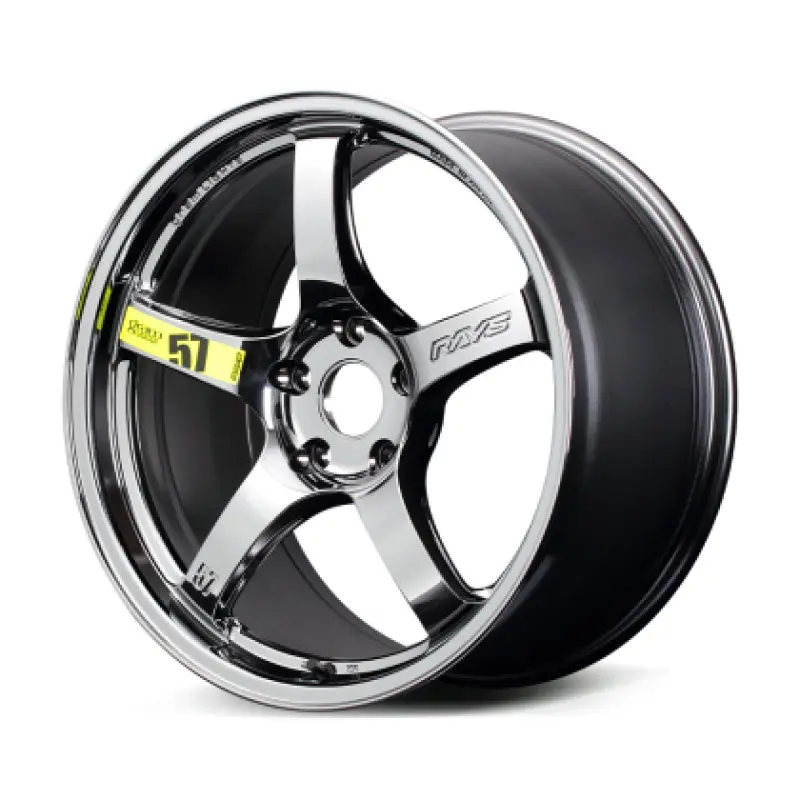 Gram Lights 57Cr Limited 18X9.5 +38 5-100 Rays Black Metal Coat 1
