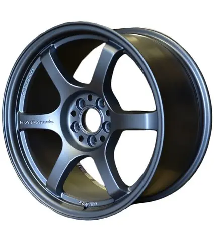 Gram Lights 57Dr 18X10.5 +22 5-114.3 Gun Blue 2 Wheel 1
