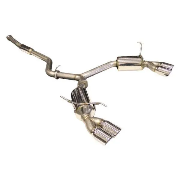 Greddy Evolution Gt Dual Muffler Exhaust - 11-14 Wrx Sedan, 11-14 Sti Sedan 1