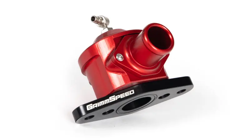 Grimmspeed Version 2 Bypass Valve - Red - 08-14 Wrx, 05-09 Legacy Gt 1