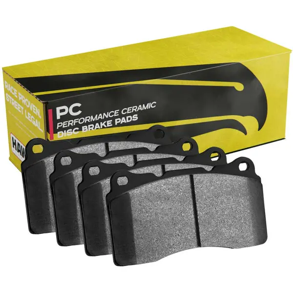 Hawk Performance Performance Ceramic Street Brake Pads - Fits Front Yscpf4a Yscpf6a / Rear Yscpr6b Calipers 1