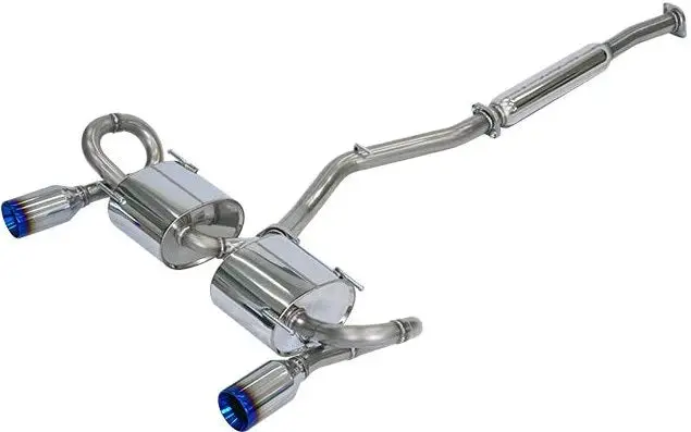 Hks Legamax Sports Catback Exhaust W/ Burnt Tips - 2022-2023 Brz / 2022-2023 Gr86 1