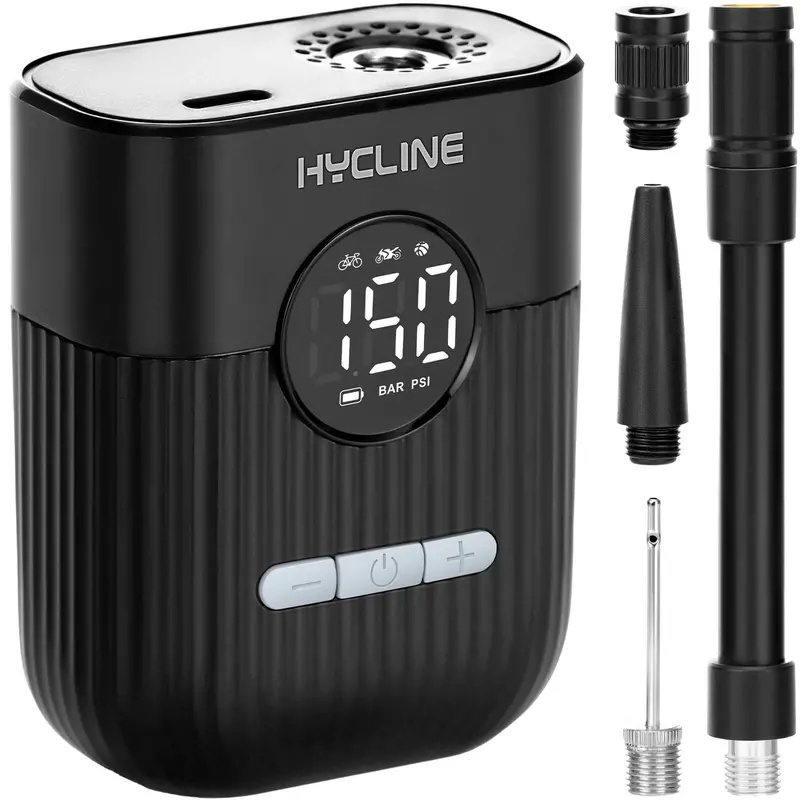 Hycline Mini Electric Bike Pump 1