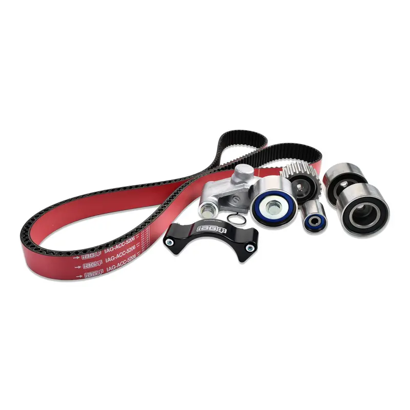 Iag Timing Belt Kit With Iag Red Racing Belt, Timing Guide, Idlers & Tensioner - 02-14 Wrx, 04-21 Sti, 05-12 Lgt, 04-13 Fxt 1