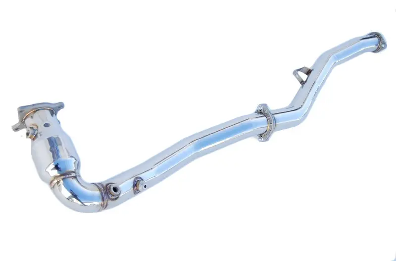 Invidia Catted Downpipe With 3 Bungs - Cvt Transmission - 2015-2021 Wrx 1