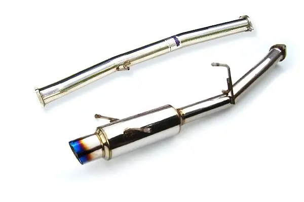 Invidia N1 Racing Series Catback Exhaust - Titanium Tip - 04-07 Sti, 02-07 Wrx 1
