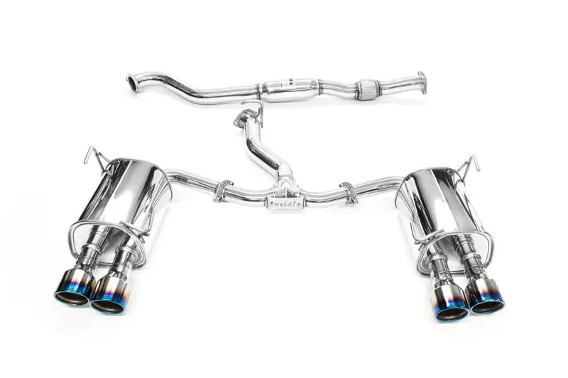 Invidia Q300 Cat Back Exhaust W/ Double Wall Titanium Tips - 15-21 Sti, 15-21 Wrx 1