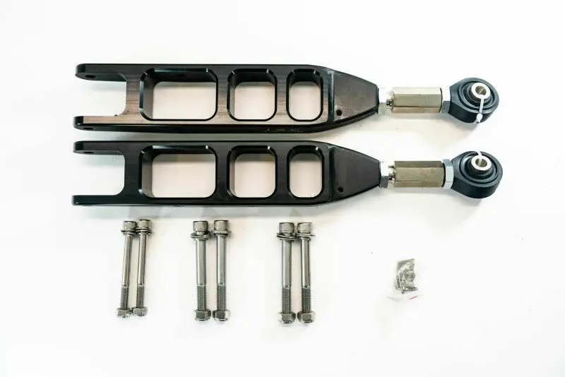 Isc V3 Black Rear Adjustable Control Arms - 2008-2021 Wrx, 2022+ Wrx, 2008-2021 Sti, 2009-2013 Fxt, 2013-2021 Brz, 2022+ Brz 1