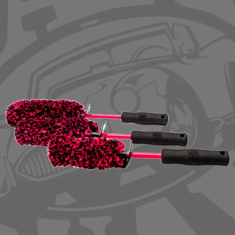 Jax Wax 3Pc Wheel Brush Kit 1