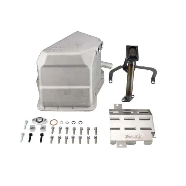 Killer B Motorsport Super G Oil Pan W/ High Flow Style Pick And Baffle Combo - Subaru Ej25 - Wrx, Sti, Fxt, Lgt, Obxt 1