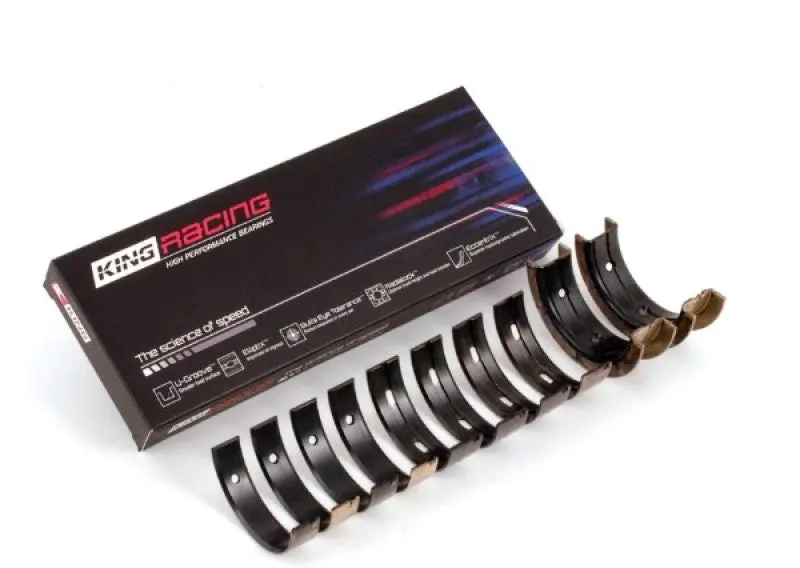 King Engine Bearings Xpg Series - Standard Size - Subaru Ej20/Ej22/Ej25 (Thrust 5) - Pmaxkote Coated 1