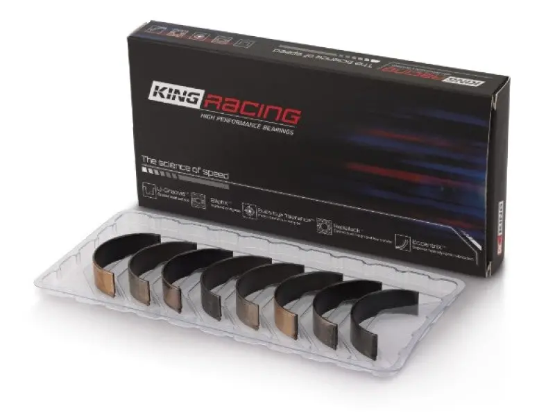 King Rod Bearings Xpg Series - Standard Size (.001 Extra) - Subaru Ej20/Ej22/Ej25 - 52Mm Journal - Pmaxkote Coated 1