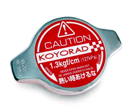 Koyorad Hyper Series Red Radiator Cap - Universal 1