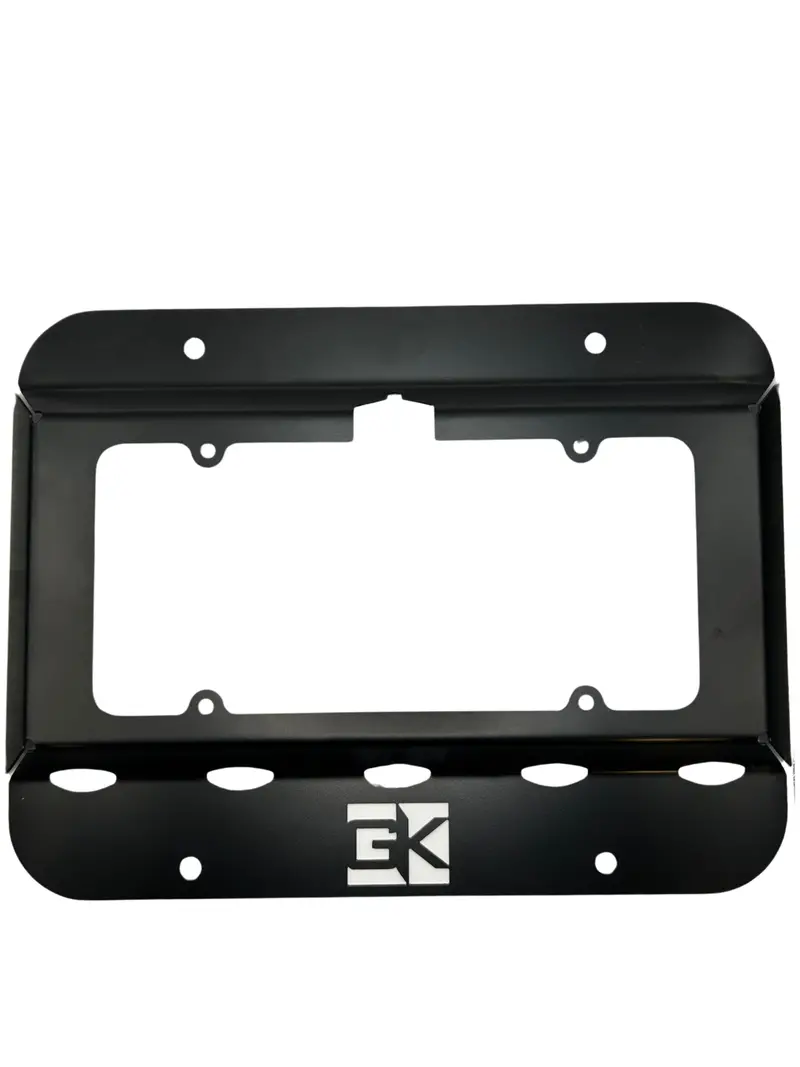 License Plate Relocation Kit For Jeep Jk Wrangler (2007-2018) By Gatekeeper Off-Road 1