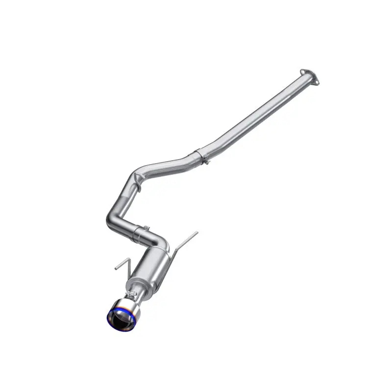 Mbrp Armor Pro Series Single Exit Catback W/ Burnt Tip - 2011-2021 Wrx Sedan / 2011-2021 Sti Sedan 1