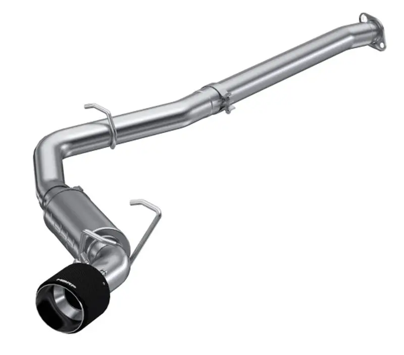 Mbrp Armor Pro Series Single Exit Catback W/ Carbon Fiber Tip - 13-21 Brz, 2022+ Brz 1
