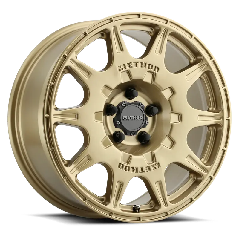 Method Mr502 Rally 17X8 +38Mm Offset5x114.3 67.1Mm Cb Gold Wheel 1