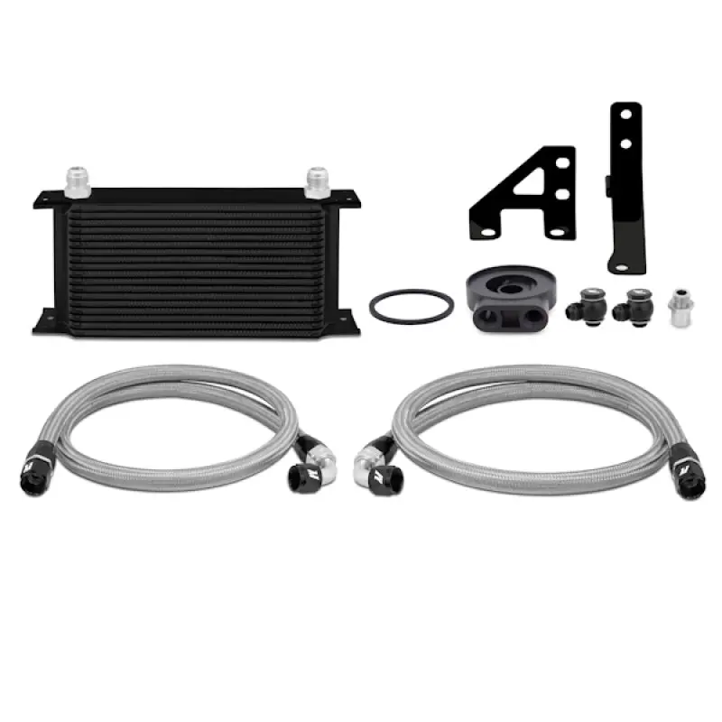 Mishimoto Oil Cooler Kit - Black - 2015-2021 Wrx 1