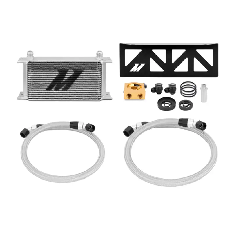 Mishimoto Thermostatic Oil Cooler Kit Silver - 2013-2021 Brz 1