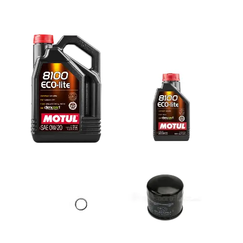 Motul 0W20 Eco-Lite Oil Change Kit - Subaru Brz 2013-2021 1