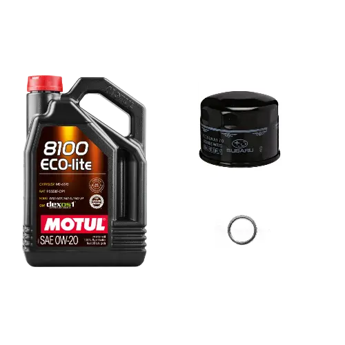 Motul 8100 0W20 Oil Change Kit - Subaru Brz 2022+ 1