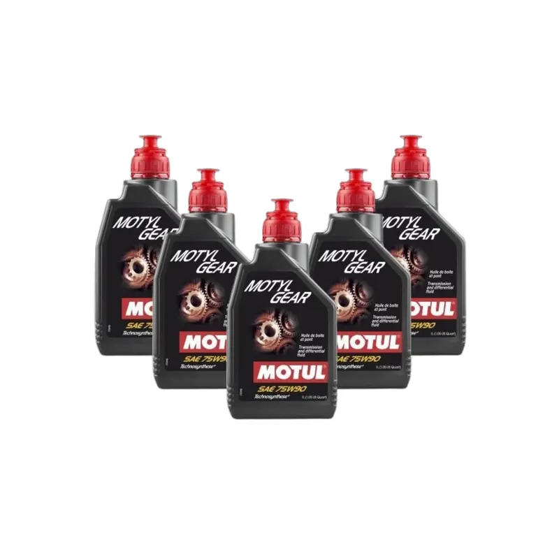 Motul Motylgear 75W90 Transmission Oil Change Package - For Sti 6-Spd (Front Diff / Trans) 1
