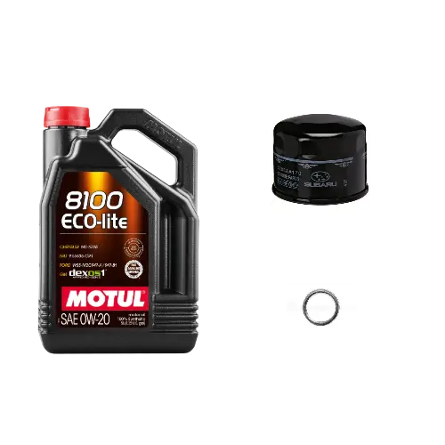 Motul Oil 8100 0W20 Oil Change Kit -  Subaru Wrx 2022+ 1