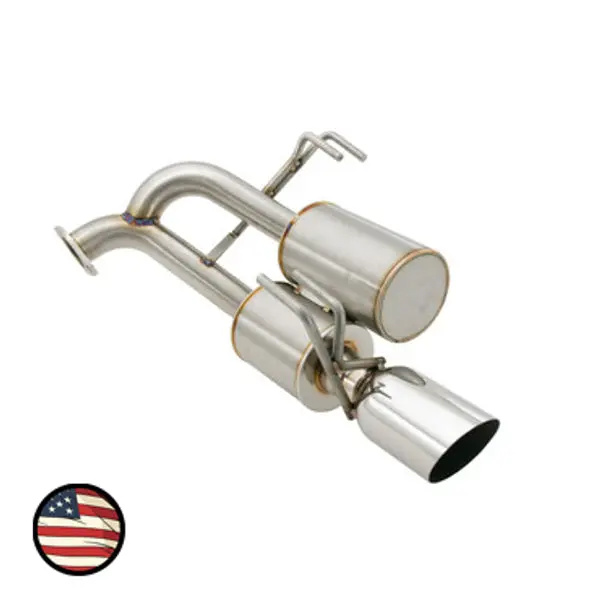 Nameless Axleback Exhaust - Dual Chamber With 5" Muffler - 2014-2018 Forester 2.5I 1