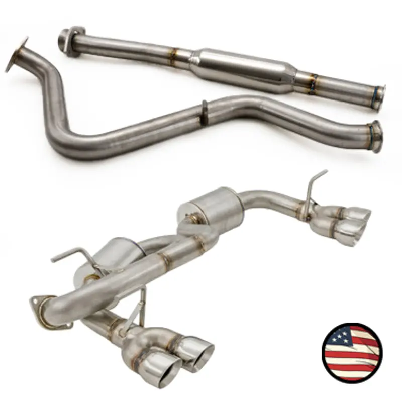 Nameless Catback Exhaust - Quad Exit - 5" Muffler - 2018-23 Crosstrek 1