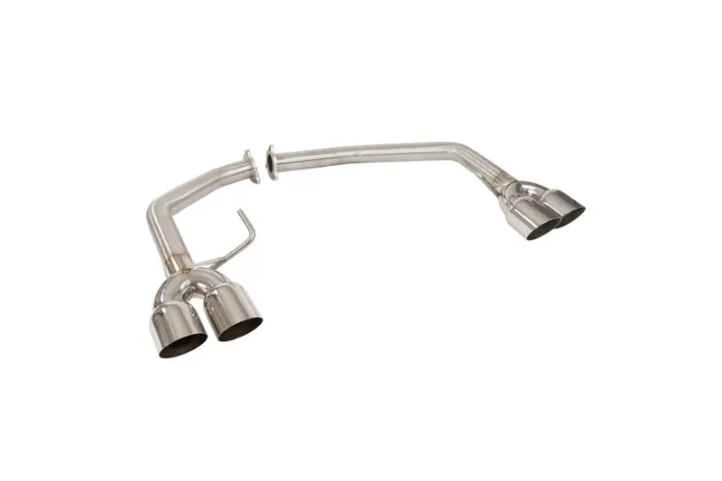 Nameless Performance - Axleback Exhaust - Muffler Delete - 3.5" Single Wall Tips - 2015-2018 Sti / 2015-2021 Wrx Spt / Sti 1