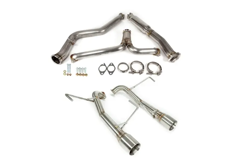 Nameless Performance - Catback Exhaust - 2008-2010 Wrx Sedan - Muffler Delete 1