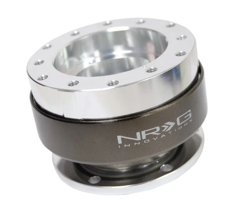 Nrg Quick Release Gen 2.0 - Silver Body / Chrome Ring Sfi Spec 42.1 1