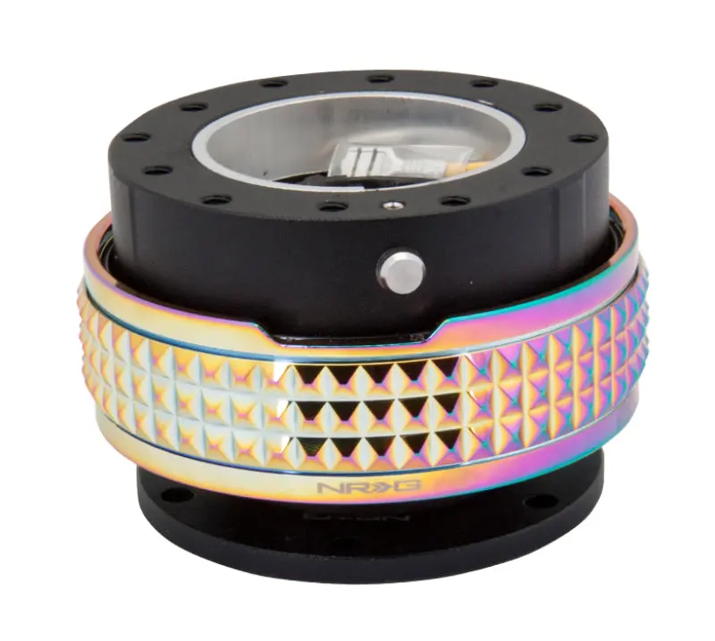 Nrg Quick Release Kit - Pyramid Edition - Black Body / Neochrome Pyramid Ring 1